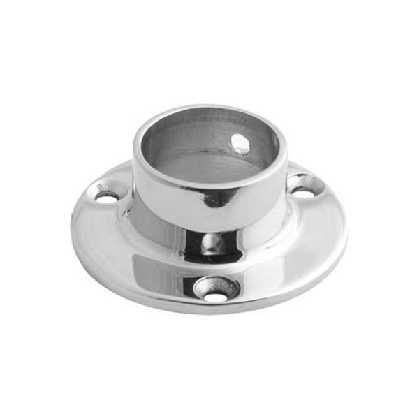 Lavi Industries Lavi Industries, Flange, Wall, for 1" Tubing, Polished Stainless Steel 40-500/1 - main